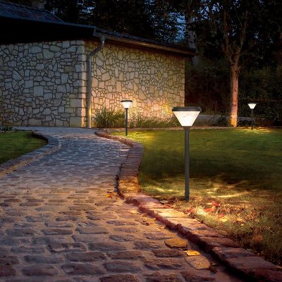 Adjustable color temperature solar garden light (1)