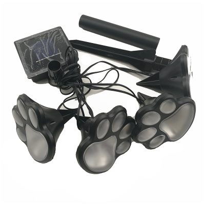 Animal paw print solar garden light (1)