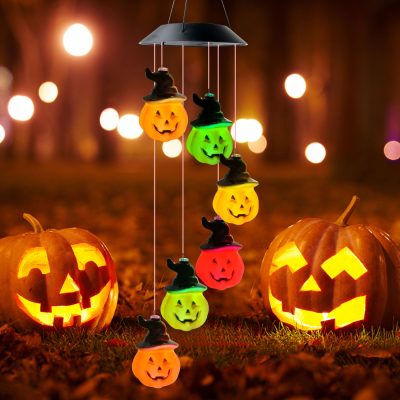 Christmas gifts halloween solar holiday lights (1)