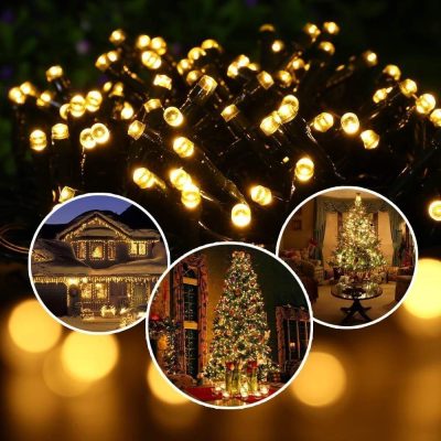 Christmas holiday solar string light (1)