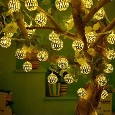 Globe twinkle star solar string lights (4)