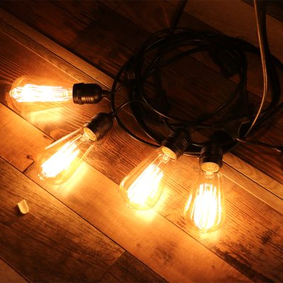 Globe waterproof connectable serial solarstring lights (3)