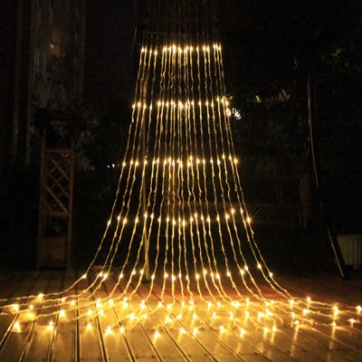 Led waterfall string christmas diwali lights (1)