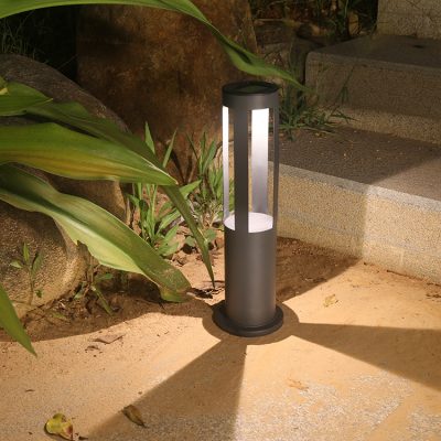 Outdoor garden landscaping solar bollard light (2)