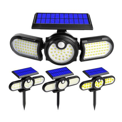 Outdoor motion sensor solar garden lights (1)