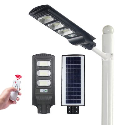 Outdoor motion sensor solar lamps (2)