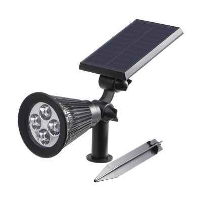 Outdoor solar powered lawn spot light (1)