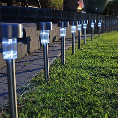 Outdoor stainless steel solar landscape lights (5)