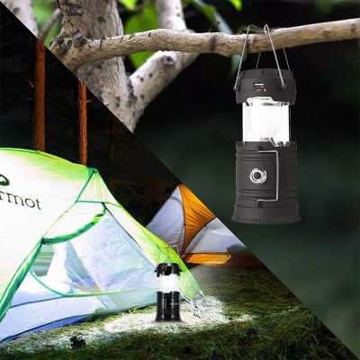 Rechargeable camping light waterproof solar lanterns (3)