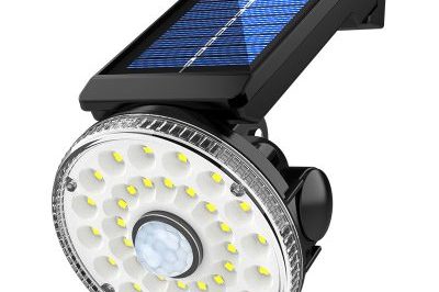 Solar lamps for garden wall decoration (3)