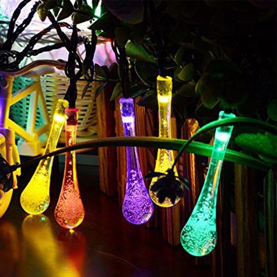 Solar outdoor christmas water drop lights (1)