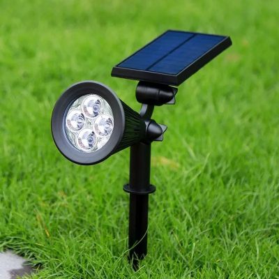 Solar spotlight outdoor color lights (4)