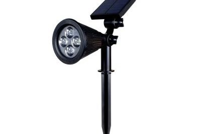 Waterproof photocell constant solar spot lights (4)