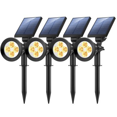 Waterproof solar powered landscape light (1)