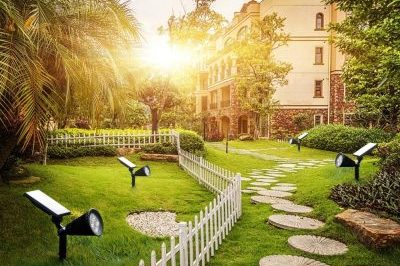 Wholesale waterproof solar spotlight light (4)